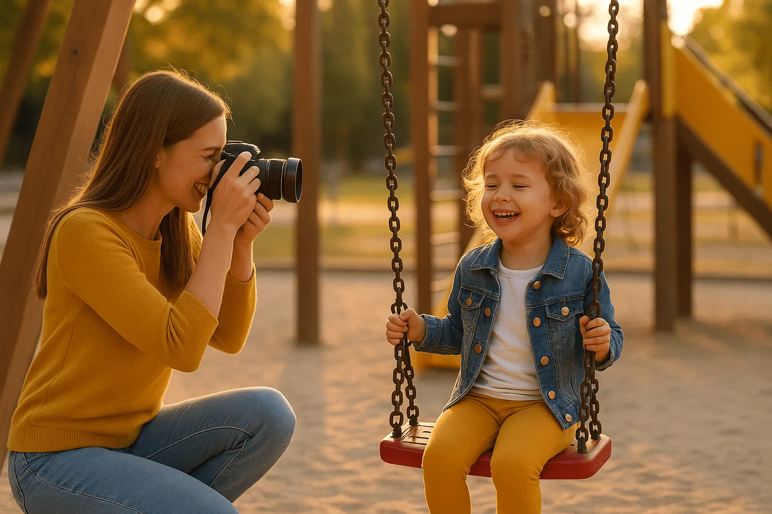 Glücklicher Moment: Vorher/Nachher Fotoergebnis nach dem Grundkurs