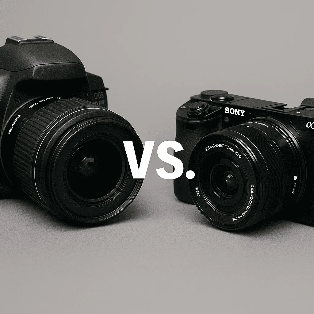 Vergleich DSLR vs. Systemkamera für Einsteiger