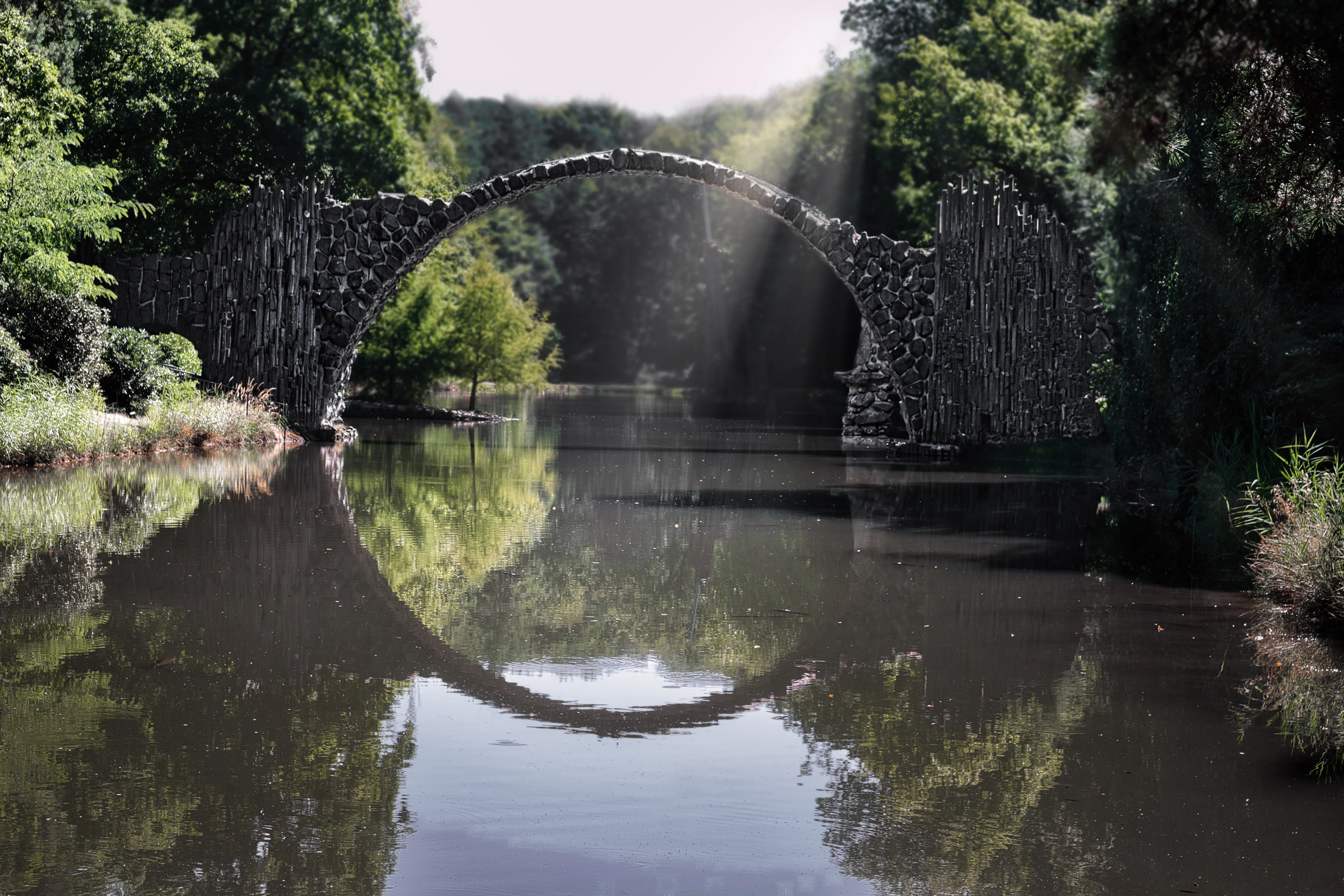 Jims RAW-Bearbeitung der Rakotzbrücke