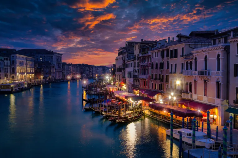 Venedig mit ausgetauschtem Himmel