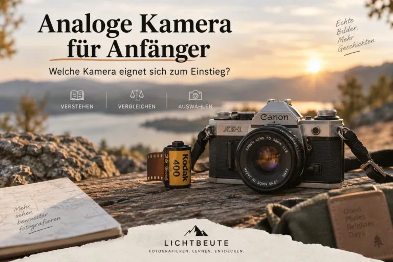 Analoge Kamera für Anfänger – geeignete Kamera für den Einstieg in die Filmfotografie