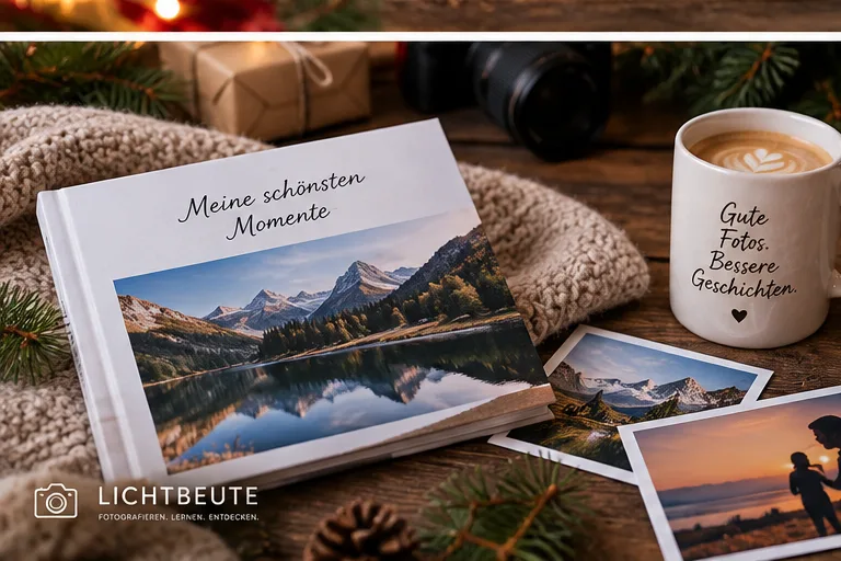 Persönliches Geschenk für Fotografen – Fotobuch mit eigenen Bildern