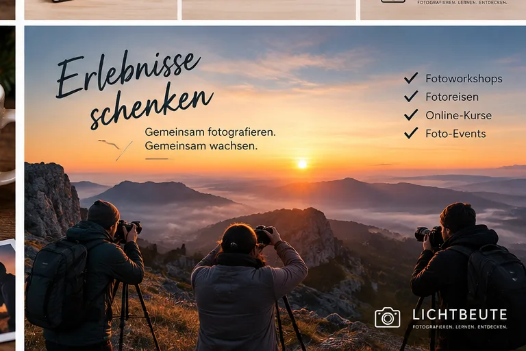 Fotoworkshop als Geschenk für Fotografen und Fotoanfänger